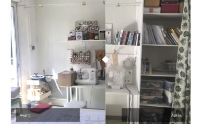 Avant/Après : Un atelier couture – beauté dans le Vaucluse